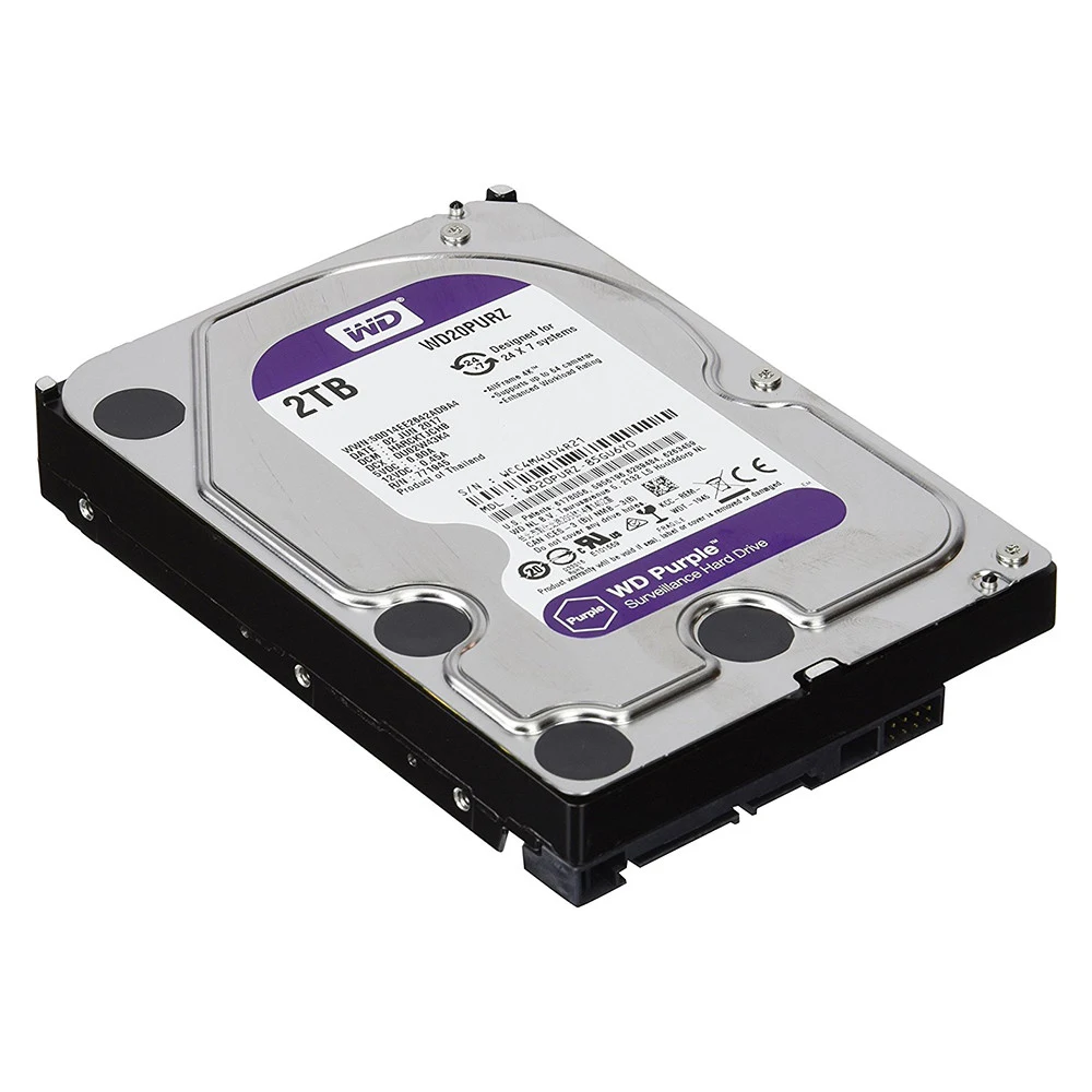 Ổ cứng HDD Western Digital WD 2TB 3.5" SATA 3 - WD20PURZ